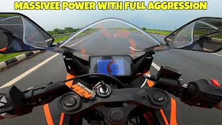 2022 KTM RC 390 Top Speed Test I Thats Insane I Brutal Acceleration [upl. by Aubyn876]