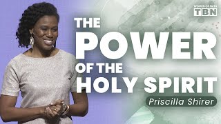 Priscilla Shirer The Importance of Having the Holy Spirit Upon Us  Women of Faith on TBN [upl. by Carma]