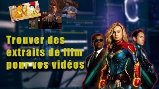 Trouver Des Extraits De Film Pour Votre Vidéo  Movie Clips  Tuto rapide [upl. by Yssej41]