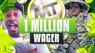 HUGE 1 MILLION MT WAGER NBA 2K16 [upl. by Neelyk]