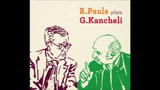 R Pauls plays G Kancheli  When Almonds Blossomed [upl. by Auhsoj]