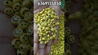 Smiley Beads6369135850 charmsshortsbraceletbraceletmakingbeadstrendingviral [upl. by Yerga768]