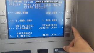 Cara mengambil uang di ATM Bni [upl. by Ahsir]