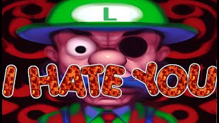 Friday Night Funkin VS Marios Madness V2  I HATE YOU  Lyrics [upl. by Marlene]