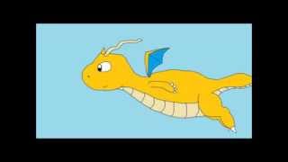 Dragonite flying animation [upl. by Hewe376]