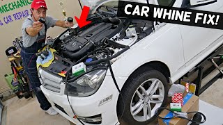 WHY CAR MAKES WHINING NOISE ENGINE WHINE NOISE [upl. by Leseil]