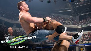 FULL MATCH John Cena vs Batista SummerSlam 2008 [upl. by Sitoiyanap]