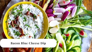 Party PERFECT Bacon Blue Cheese Dip From Chef Kate Ramos [upl. by Calica]