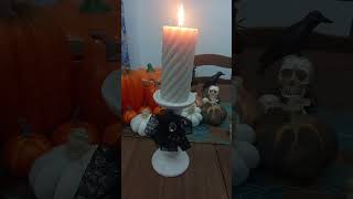 Decoración de candelabros para Halloween halloween halloween2024 halloweendecor Halloween dil [upl. by Aliehs]