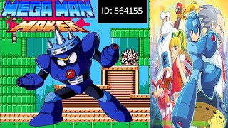 ロックマン３ Mega Man Maker  Mega Man 3 Old Beauty [upl. by Abixah]