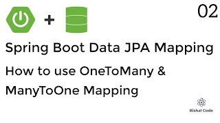 Spring Boot Data JPA  How to use OneToMany and ManyToOne Mapping [upl. by Bettine405]