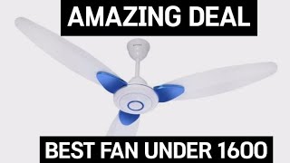 CANDES FLORENCE 1200MM CEILING FAN UNBOXING AND FIRST IMPRESSION [upl. by Tiemroth651]