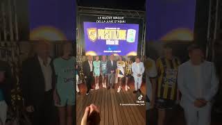 La Juve Stabia presenta le nuove maglia [upl. by Hooge]