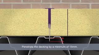 How to mechanically fix a bituminous flat roof [upl. by Ahola]