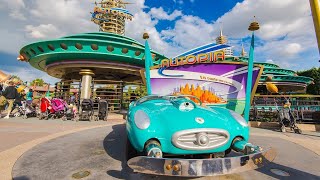 Autopia Disneyland Paris  Full Ride 2020 [upl. by Eedna466]