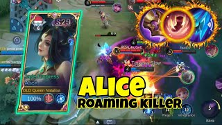 alice build and new emblem roam killer new meta 2023 [upl. by Platas]