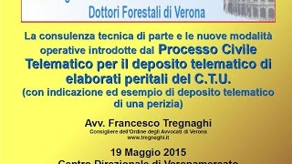 Deposito telematico della CTU  wwwtregnaghiit [upl. by Llenra]