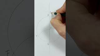 How to Draw an Pentagon with an Unscaled Ruler and Compass  Step by Step drawing pentagon [upl. by Eenttirb]