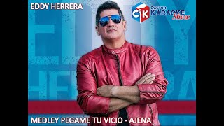 karaoke medley pegame tu vicio ajena eddy herrera by castor karaoke show [upl. by Hahsi]