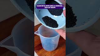 Make a Powerful Cleaner with Coke and Charcoal cleaninghacks diycleaner metalpolish [upl. by Gerhardine]