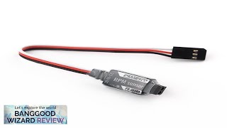 Flysky FSiBS01 RPM Sensor for iBUS2 Receivers RC Car Boat Aircraft Trucks Review [upl. by Anayhd]