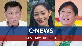 UNTV CNEWS  January 18 2024 [upl. by Ytisahc]