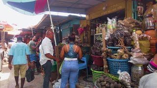 NEW AFRICA INDOOR MARKET TEMA GHANA ACCRA [upl. by Aiuhsoj70]