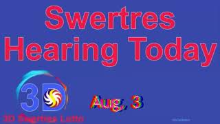 Swertres hearing Today Aug 31 2023 [upl. by Arinaj]