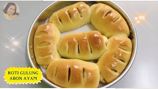 CHICKEN FLOSS BREAD ROLL RECIPE [upl. by Erual]