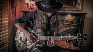 GHOST OF THE MOUNTAIN • Dark Country Blues Slide Guitar [upl. by Brant298]