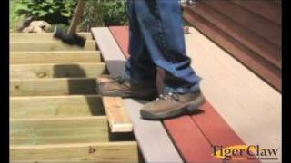 Installation instructions for Timbertech decking [upl. by Sucy]