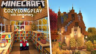 Building a Cozy Enchanting Room  Minecraft Relaxing Longplay With Commentary [upl. by Denys]