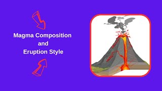 Magma Composition and Eruption Style [upl. by Titus]