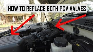 2004 KIA Optima PCV Valves Replaced [upl. by Aerdnaed984]