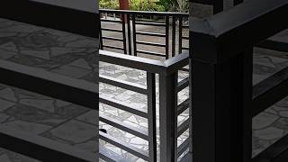 absolutely beautiful terrace railings highlights diy welding diyprojects howto [upl. by Milas]