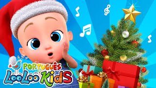 O Pinheirinho de Natal 🎄 Canção de Natal com Johny e Amigos  LooLoo Kids Português [upl. by Marjie]