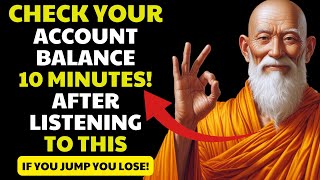 UNEXPECTED MONEY 10 minutes after hearing this check your account immediately  Buddhist teachings [upl. by Ennaharas]