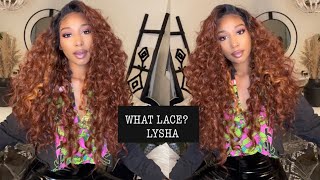 Synthetic Wig Alert 🚨 What Lace 13x6 Lysha Wig Ft Ebonyline [upl. by Jo]