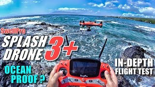 SwellPro Waterproof SPLASH DRONE 3 Plus Review  Part 2  Flight amp CRASH Test  Ocean Proof [upl. by Laden]