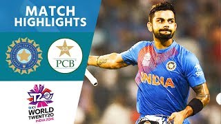 Kohli Stars In India Win  India vs Pakistan  ICC Mens WT20 2016  Highlights [upl. by Zipah935]