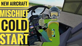 VTOL VR EF24 Mischief COLD START [upl. by Valda]