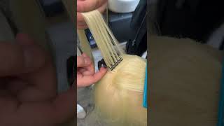 6d hair extensions machine [upl. by Joung]