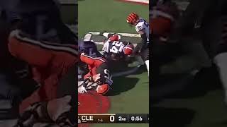 Nick Chubb First TD in 398 days shorts edit nfl football fyp viralshort fypシ゚viral [upl. by Rachelle740]