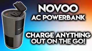 NOVOO AC POWERBANK REVIEW  22500 mAh [upl. by Odilia601]