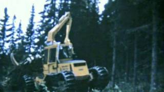 Valmet 882kk Feller Skidder with full tracks [upl. by Ainesy539]