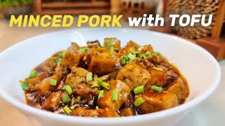 The EASIEST Minced Pork with Tofu Youll Ever Make [upl. by Ulrikaumeko]