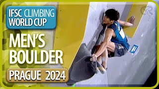 Boulder Finals  Prague  Mens  2024  Cut Edit [upl. by Elyak]