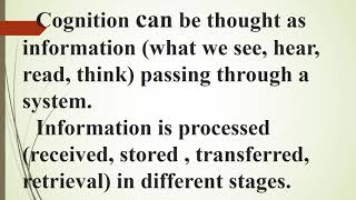 paradigms of cognitive psychology [upl. by Ongineb382]