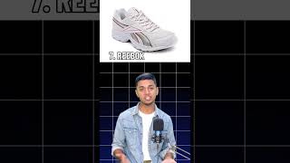 Top 10 Most Selling Shoes Brands In India shoes sneaker fashion nike adidas puma redtape [upl. by Cooley]