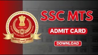 SSC MTS Admit Card 2024  SSC MTS Admit Card 2024 Kaise Download Kare  ssc admit card for cr region [upl. by Leavitt]